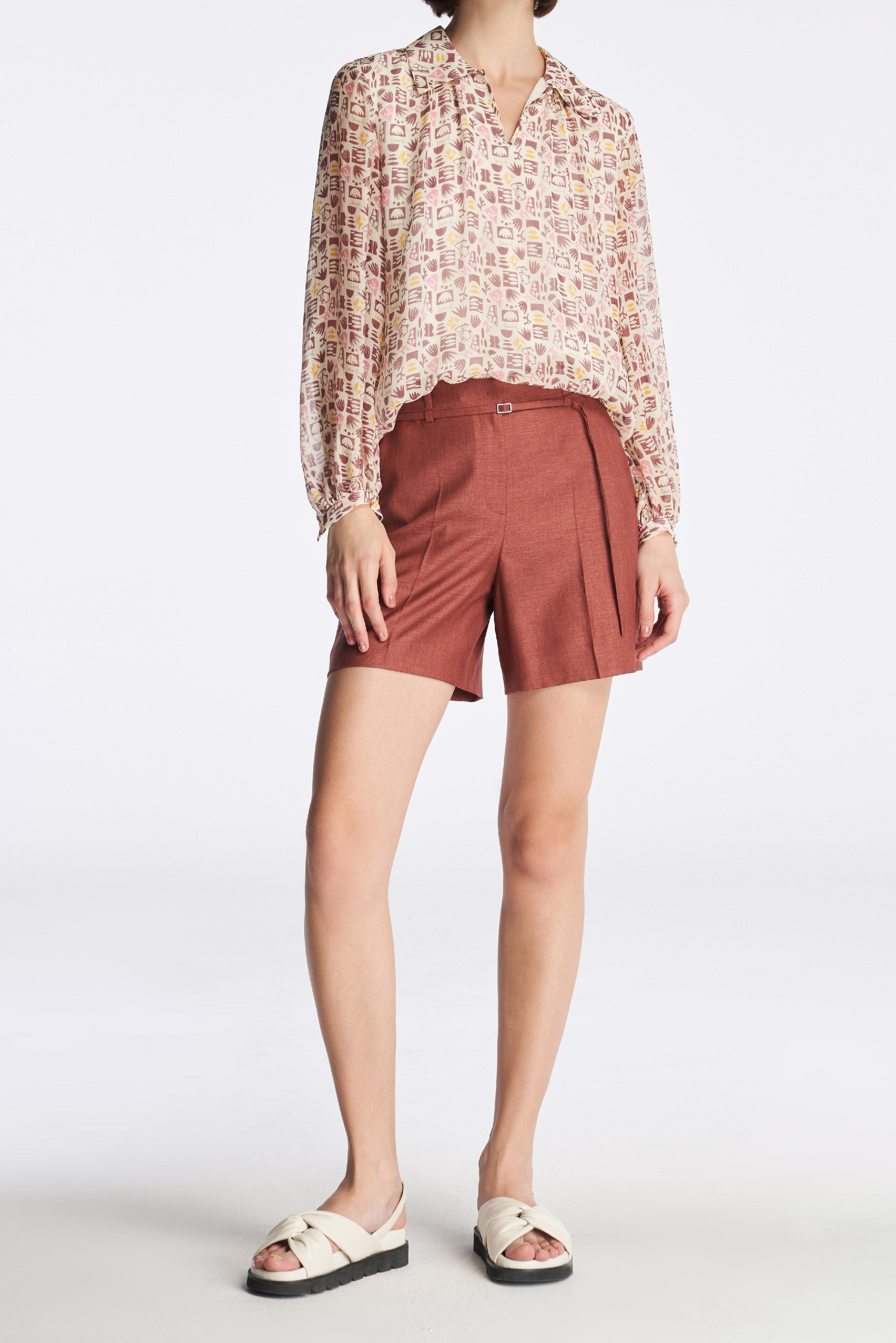 Laurèl High-Waist Tailored Short