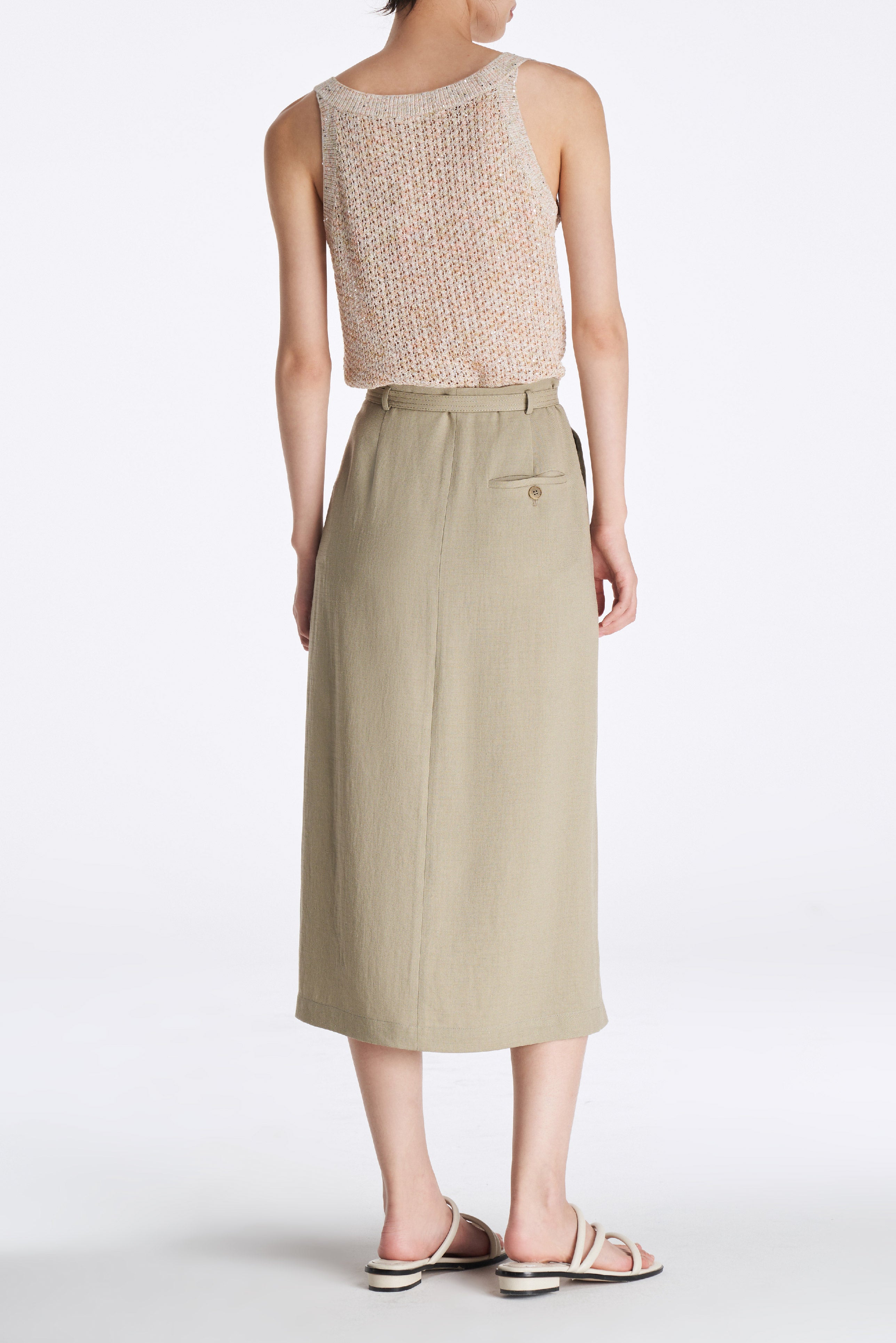 Laurèl Sequined Knit Camisole
