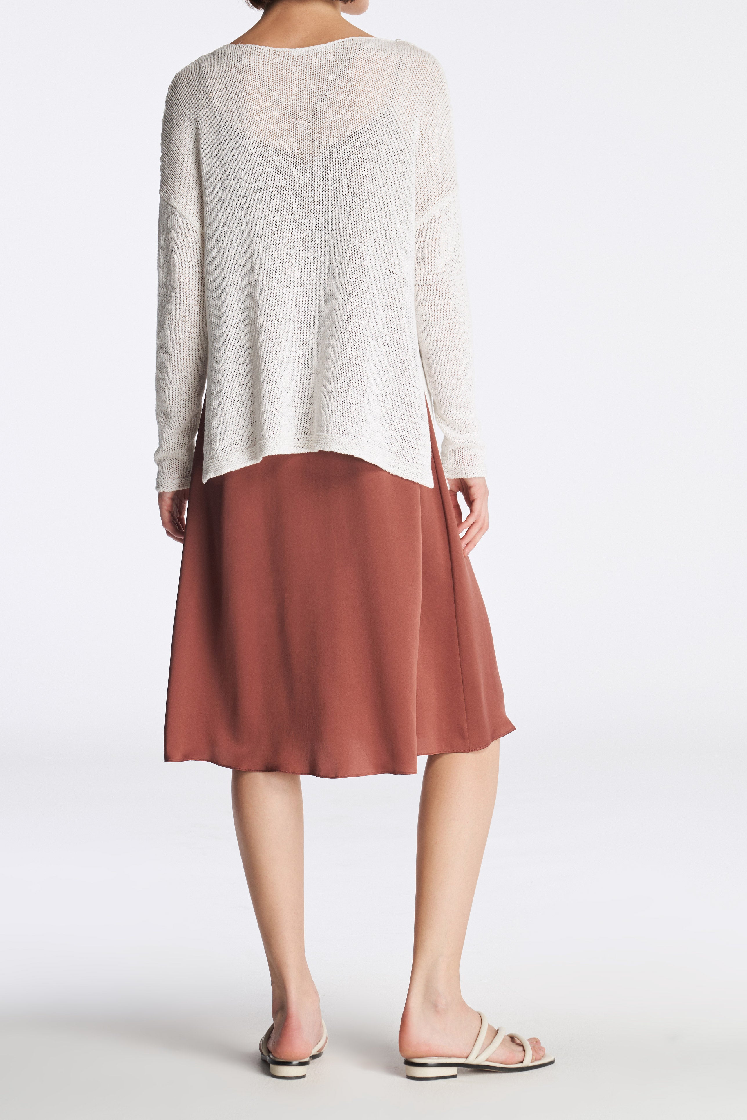 Laurèl Crochet Knit Sweater