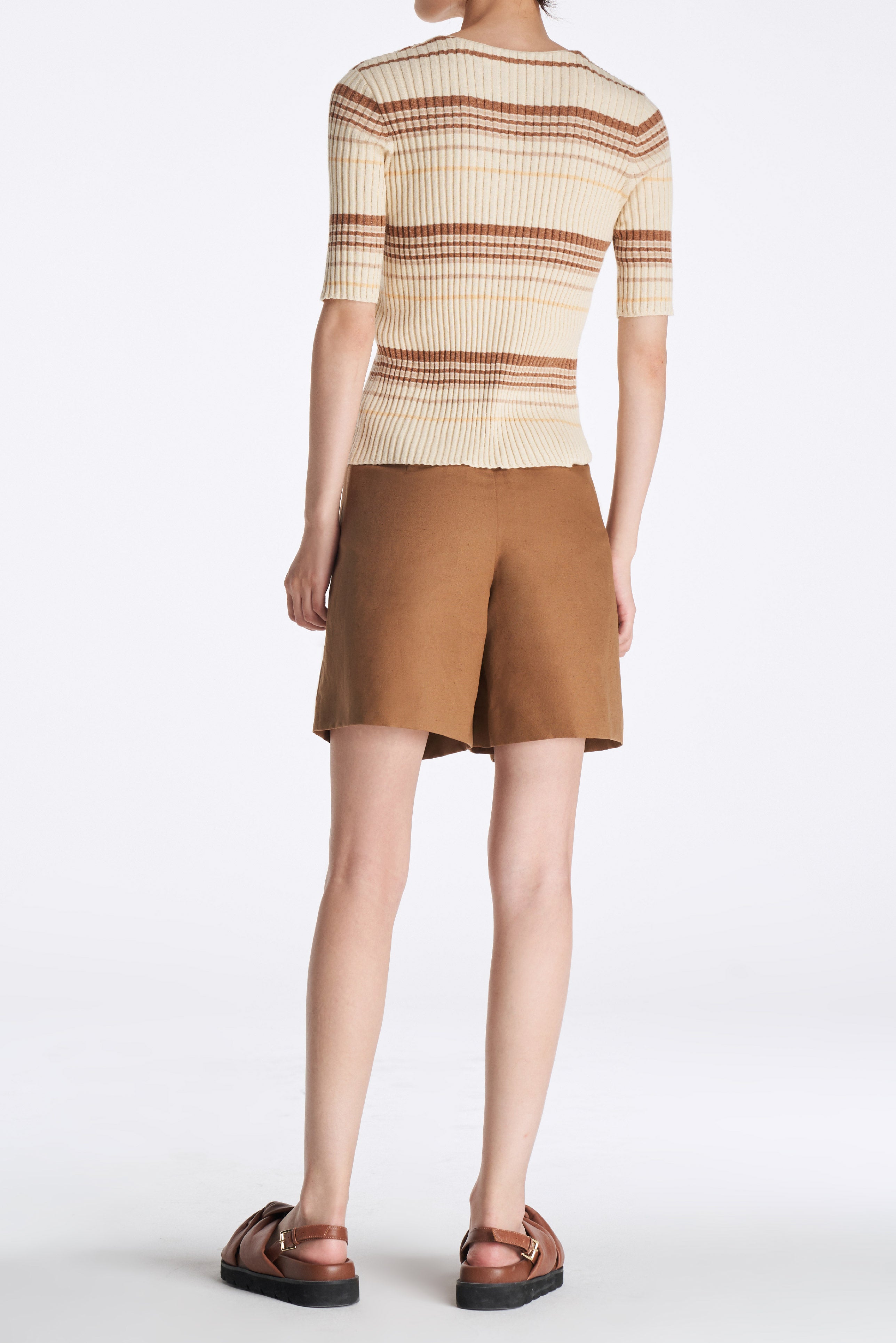 Laurèl V-Neck Knit Cardigan