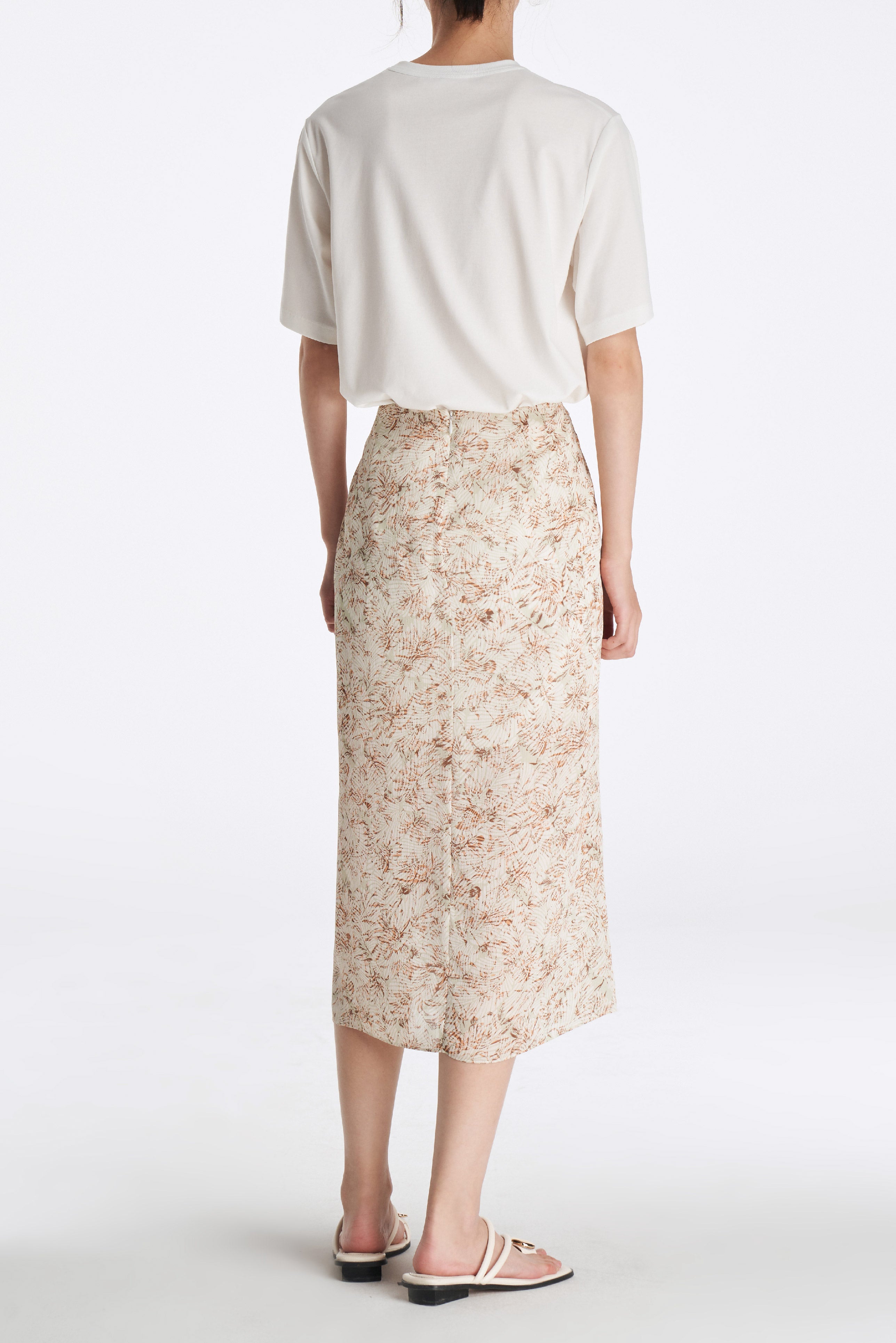 Laurèl Embroidered Print T-shirt