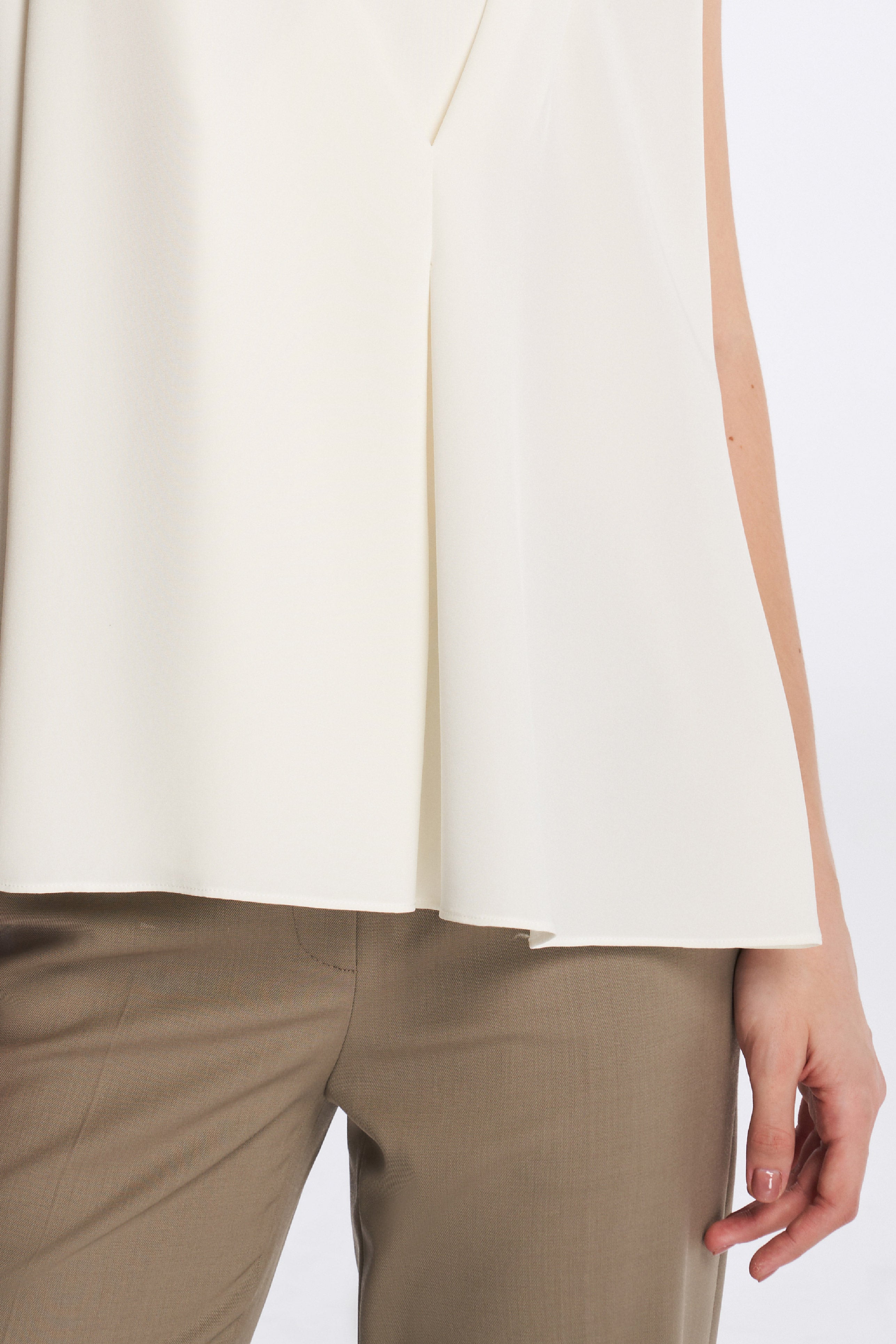 Laurèl Wool Straight-Leg Pants