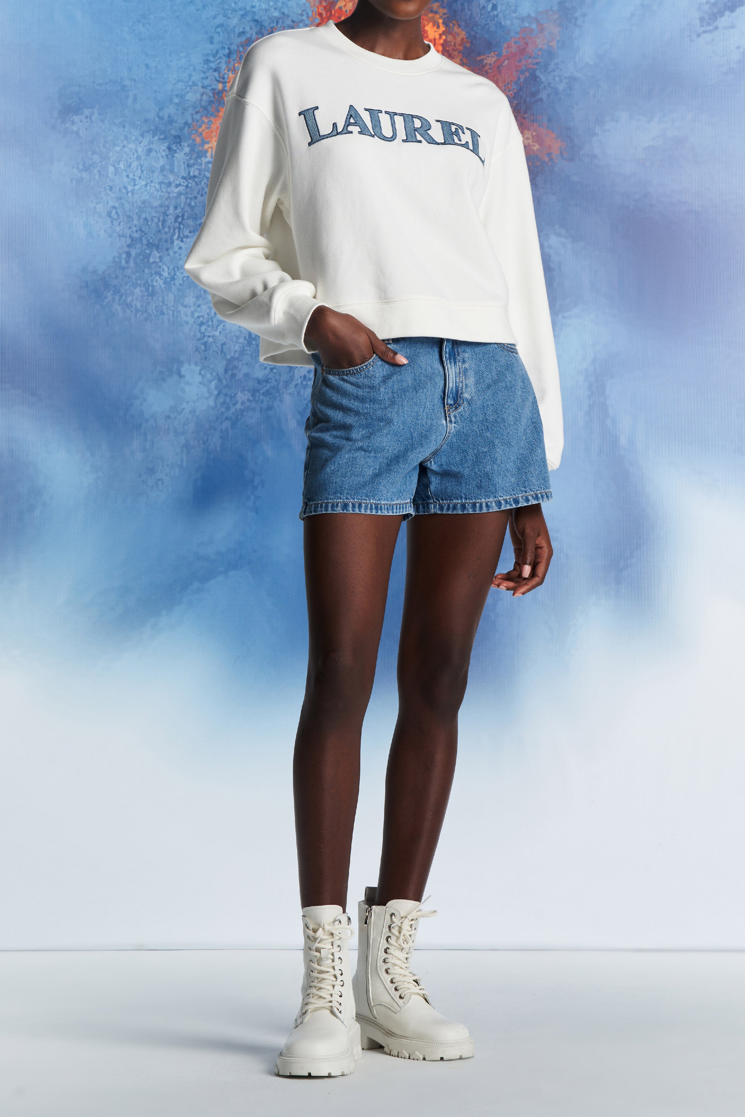 Laurèl Denim Shorts