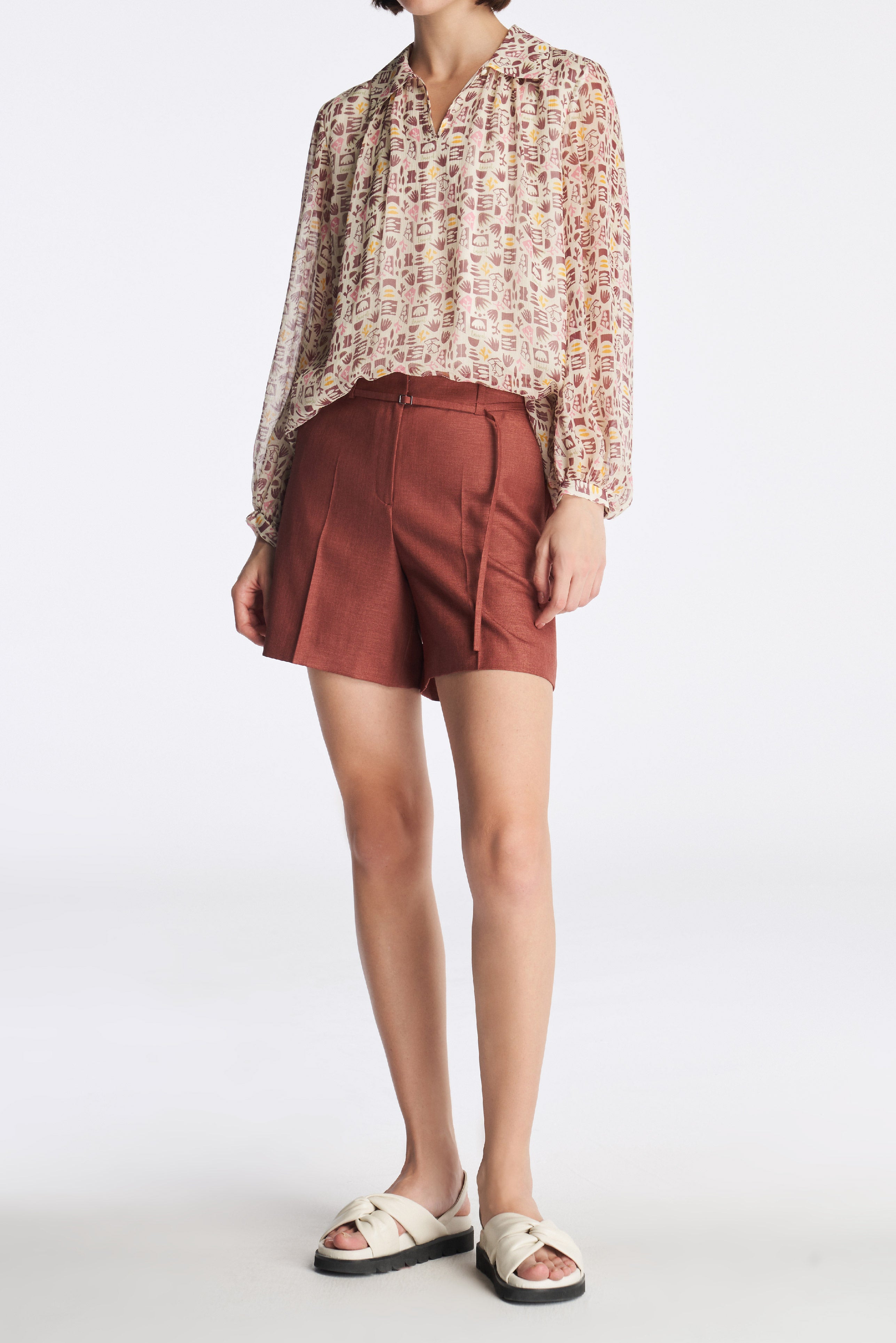 Laurèl High-Waist Tailored Short