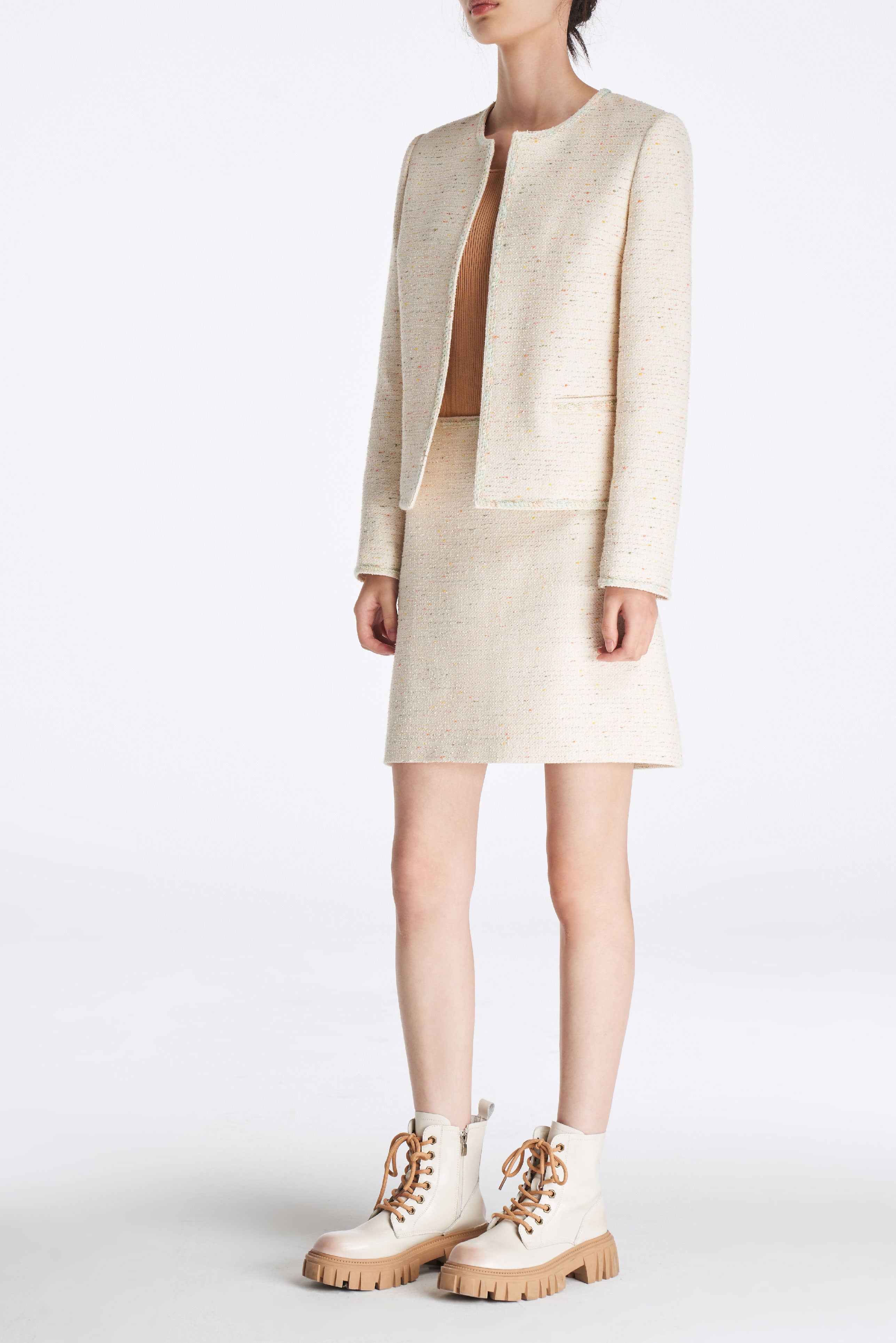 Laurèl Tweed Skirt