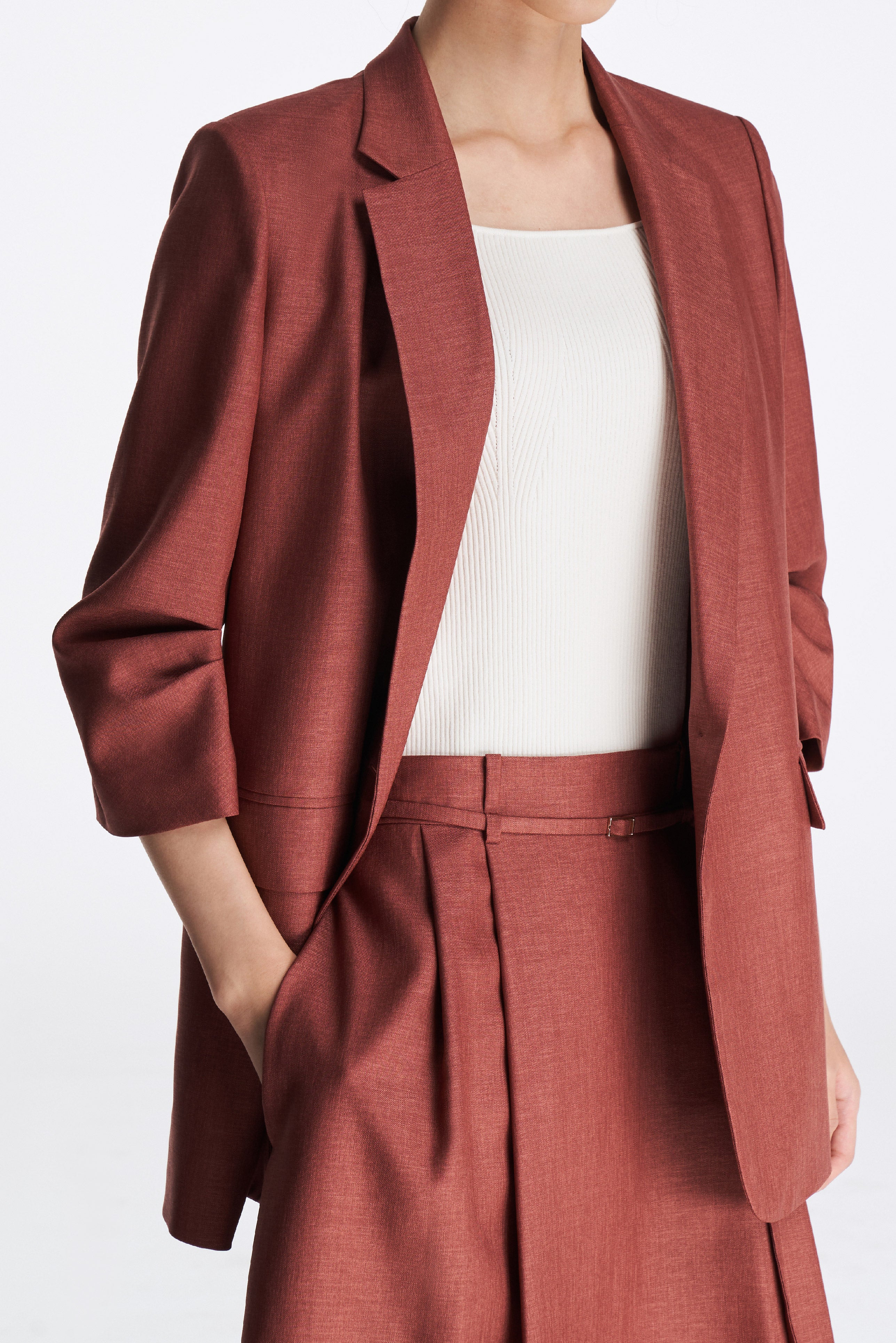 Laurèl Accordion Pleated Midi Skirt