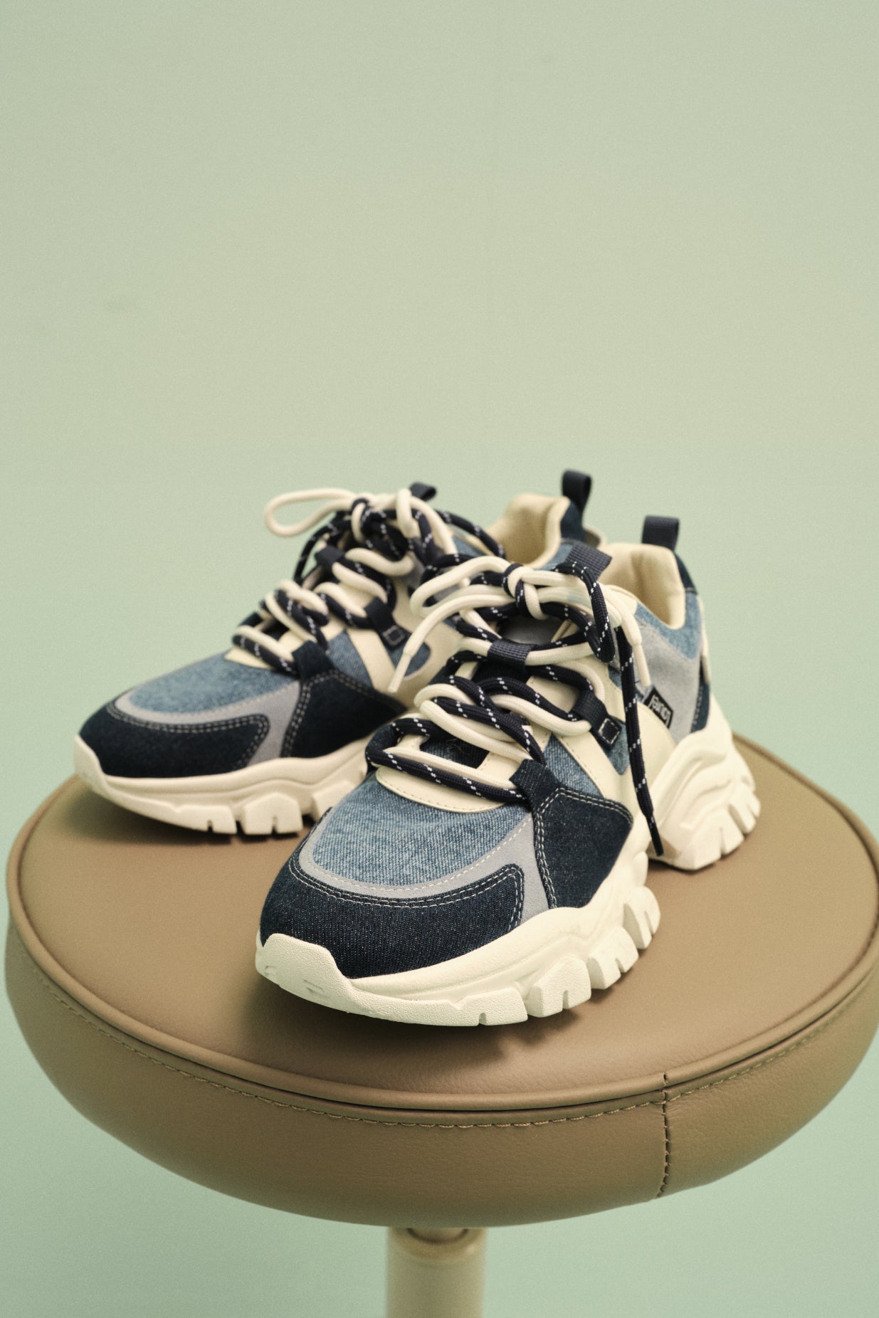 Laurèl Denim Blue Sneakers