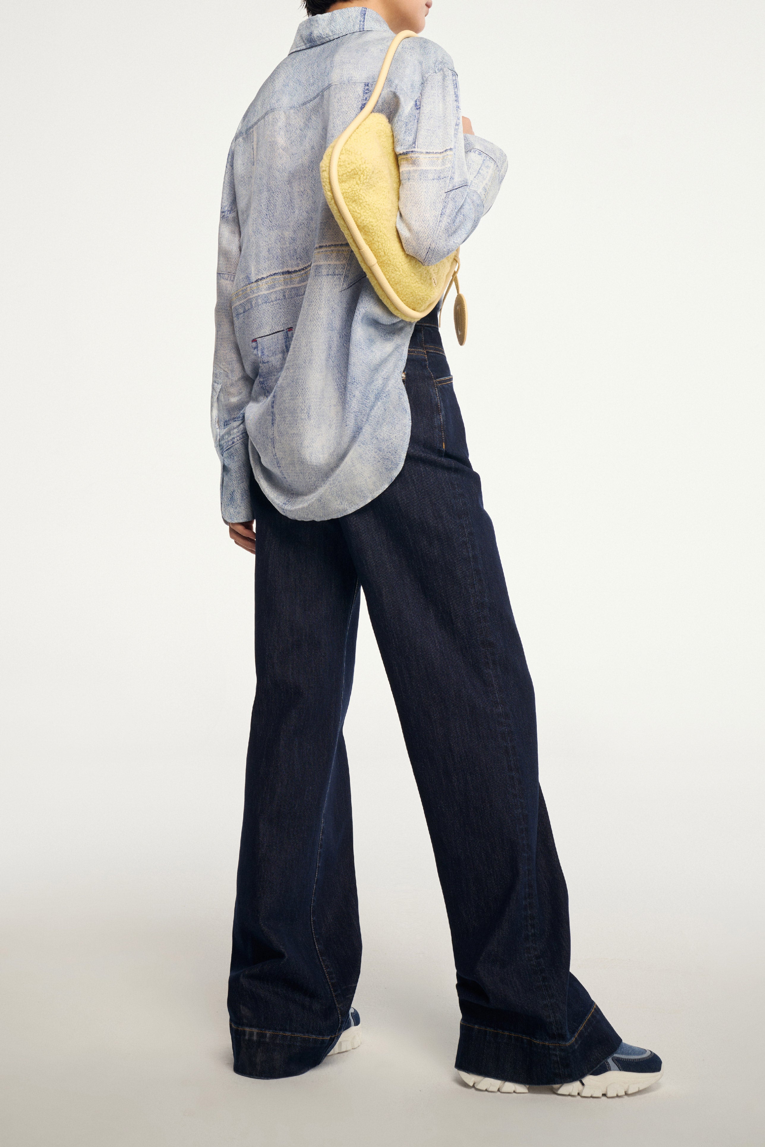 Laurèl Viscose Silk Blend Printed Shirt