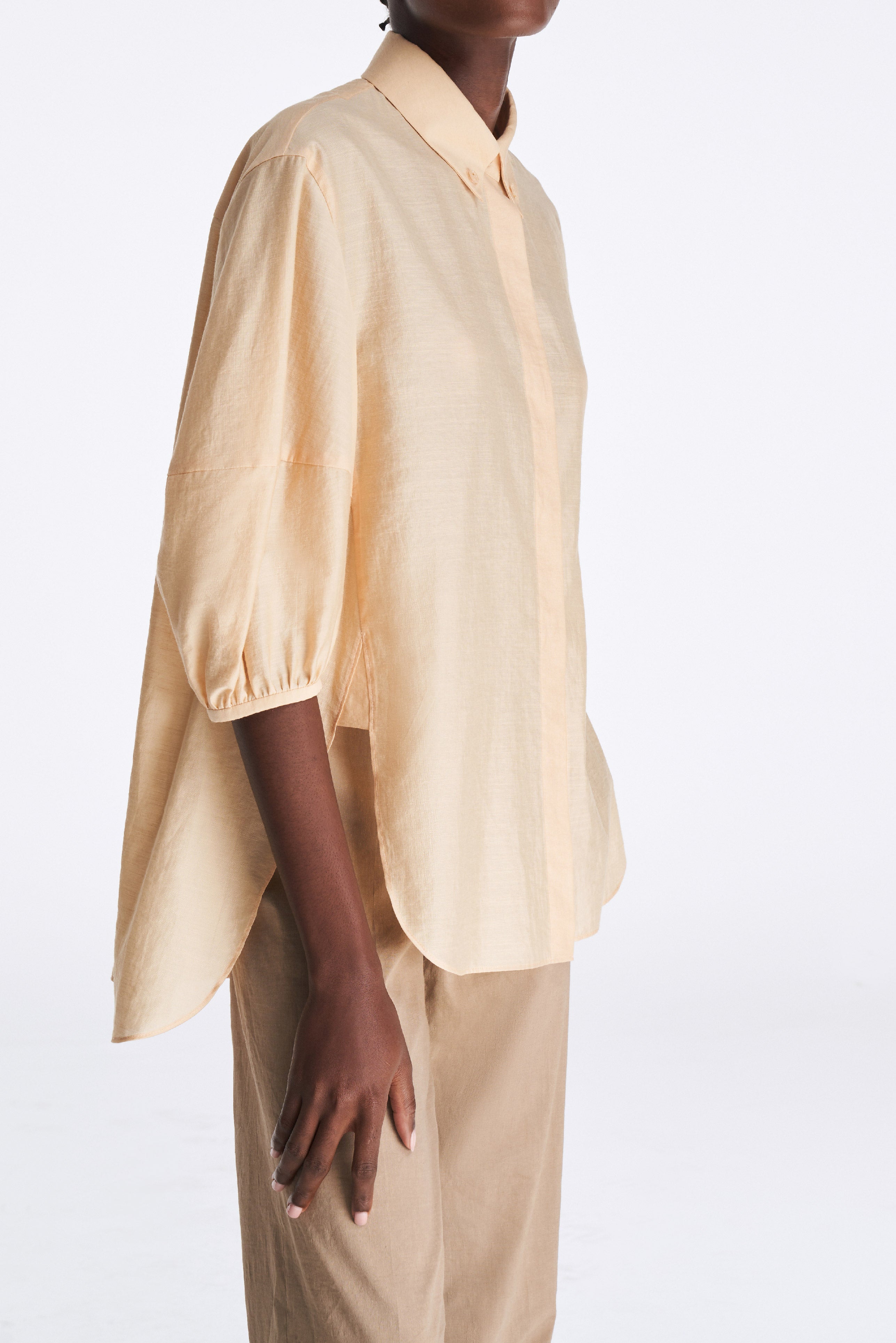 Laurèl High-Waisted Straight-Leg Pants