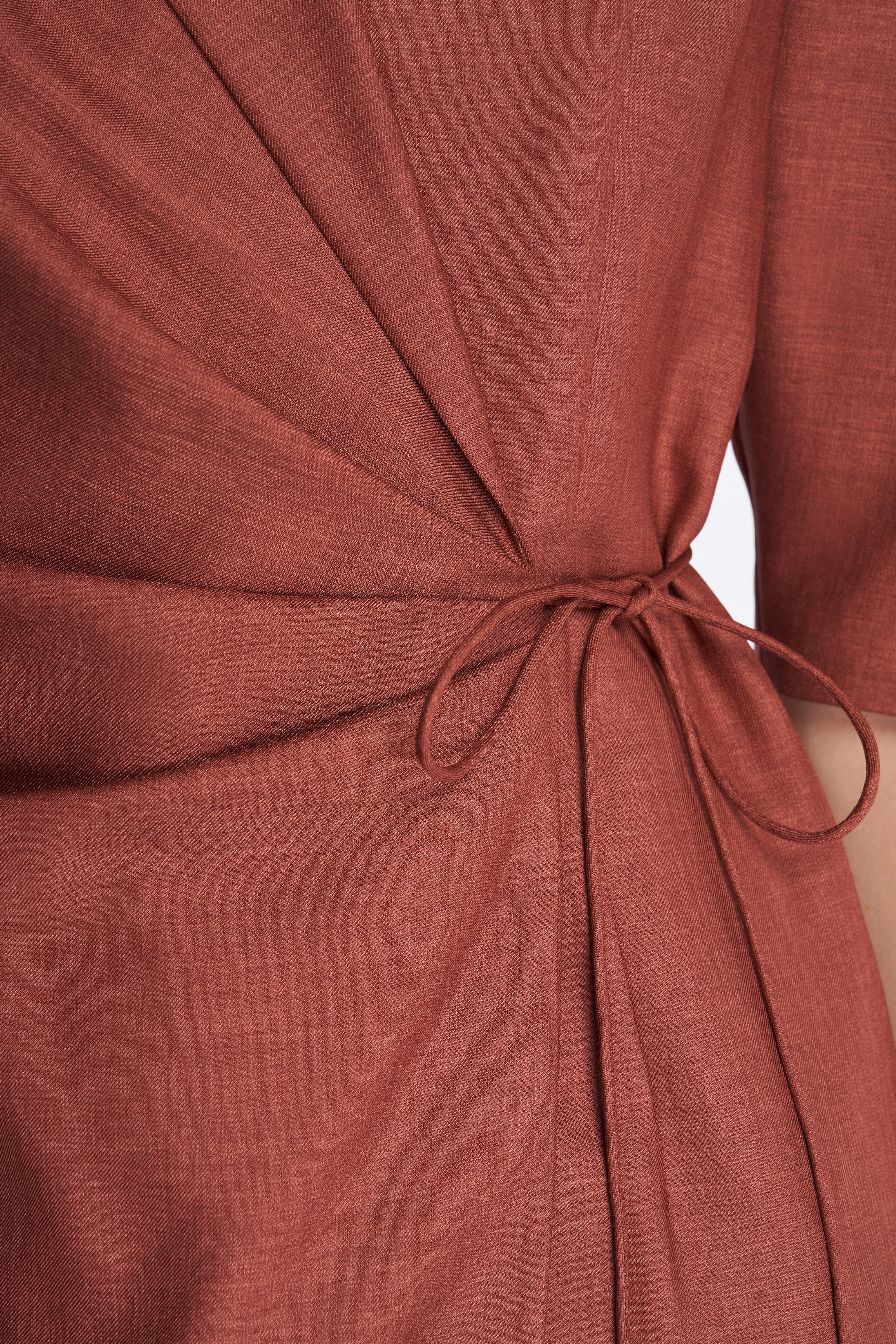 Laurèl Asymmetrical Pleated Dress